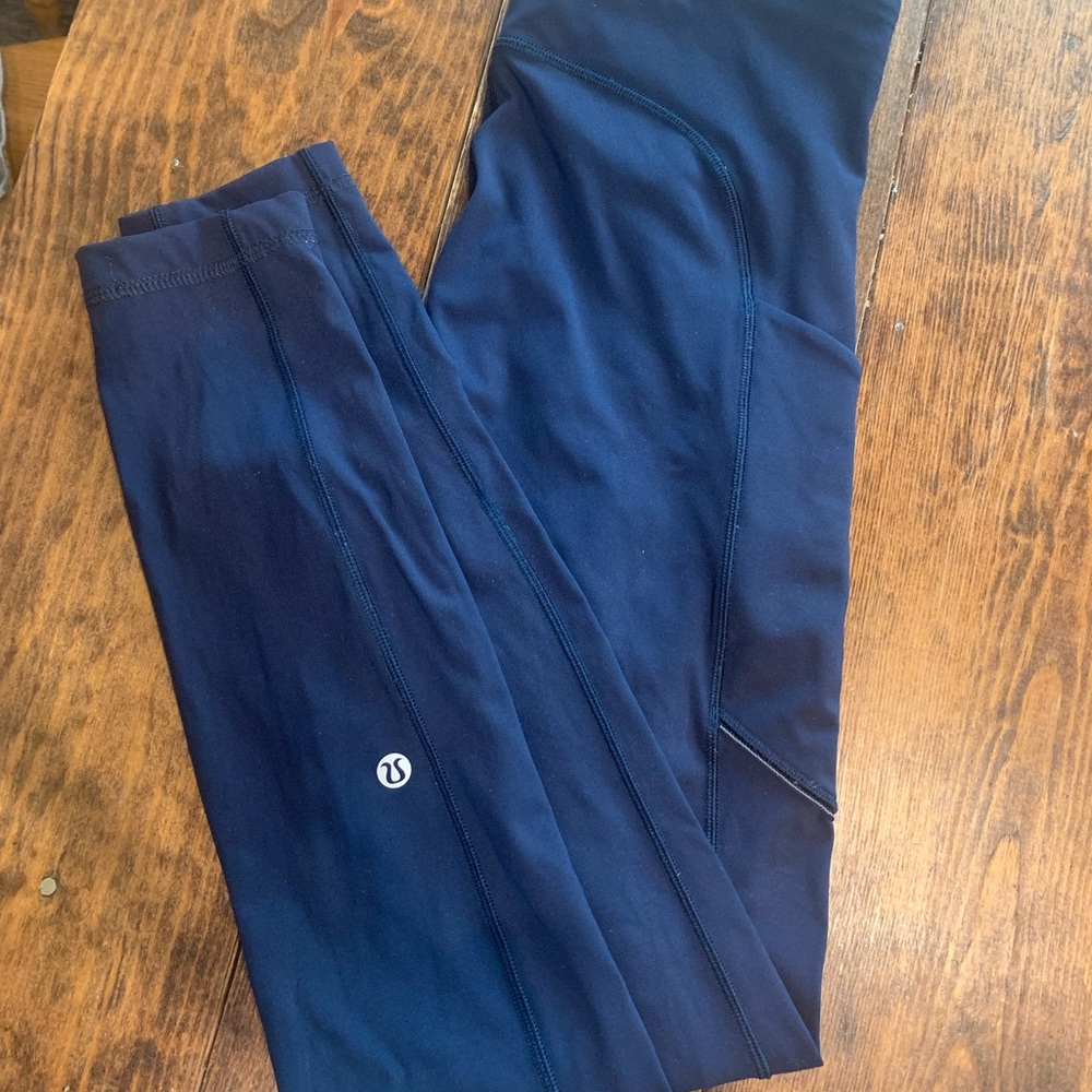 Navy lululemon leggings